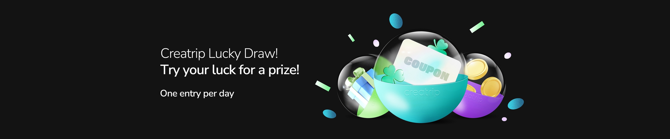 Creatrip Lucky Draw!