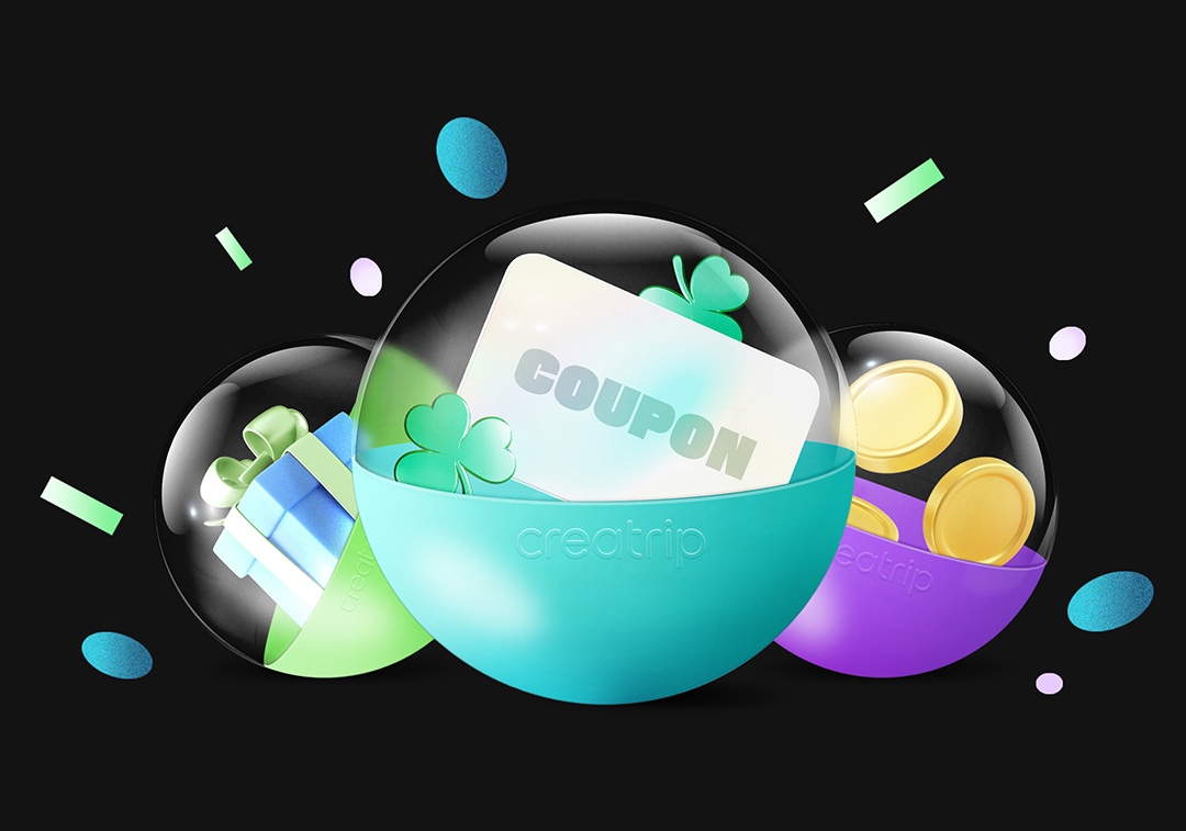 Creatrip大抽獎隨時贏走豐富獎品