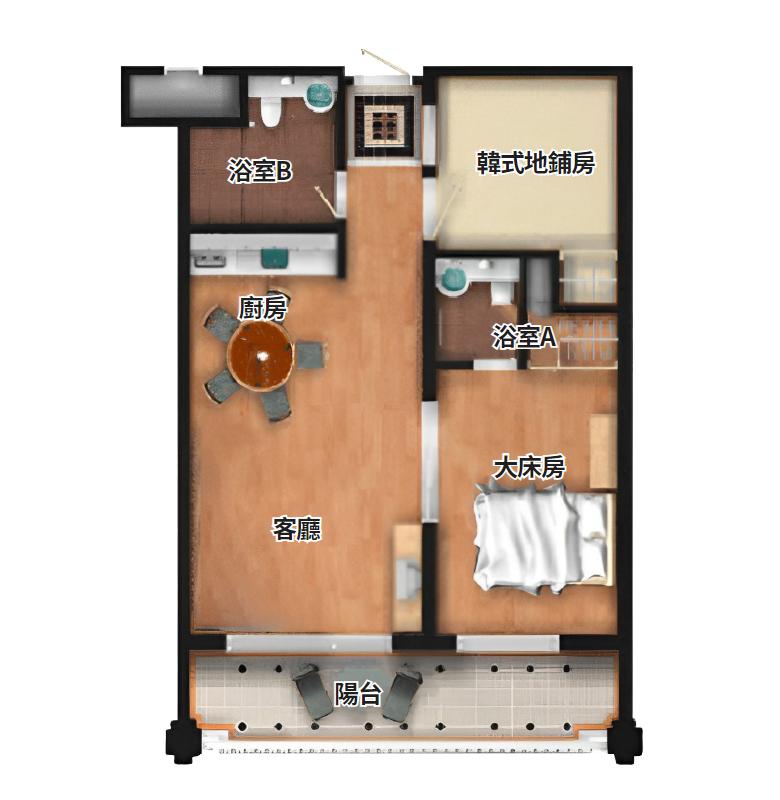 Plan de la Suite