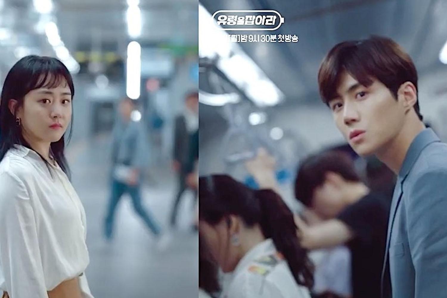 ภาพของภายในรถไฟใต้ดินกรุงโซล แสดงความยาวของขบวนรถไฟและความสะดวกสบายในการเดินทาง