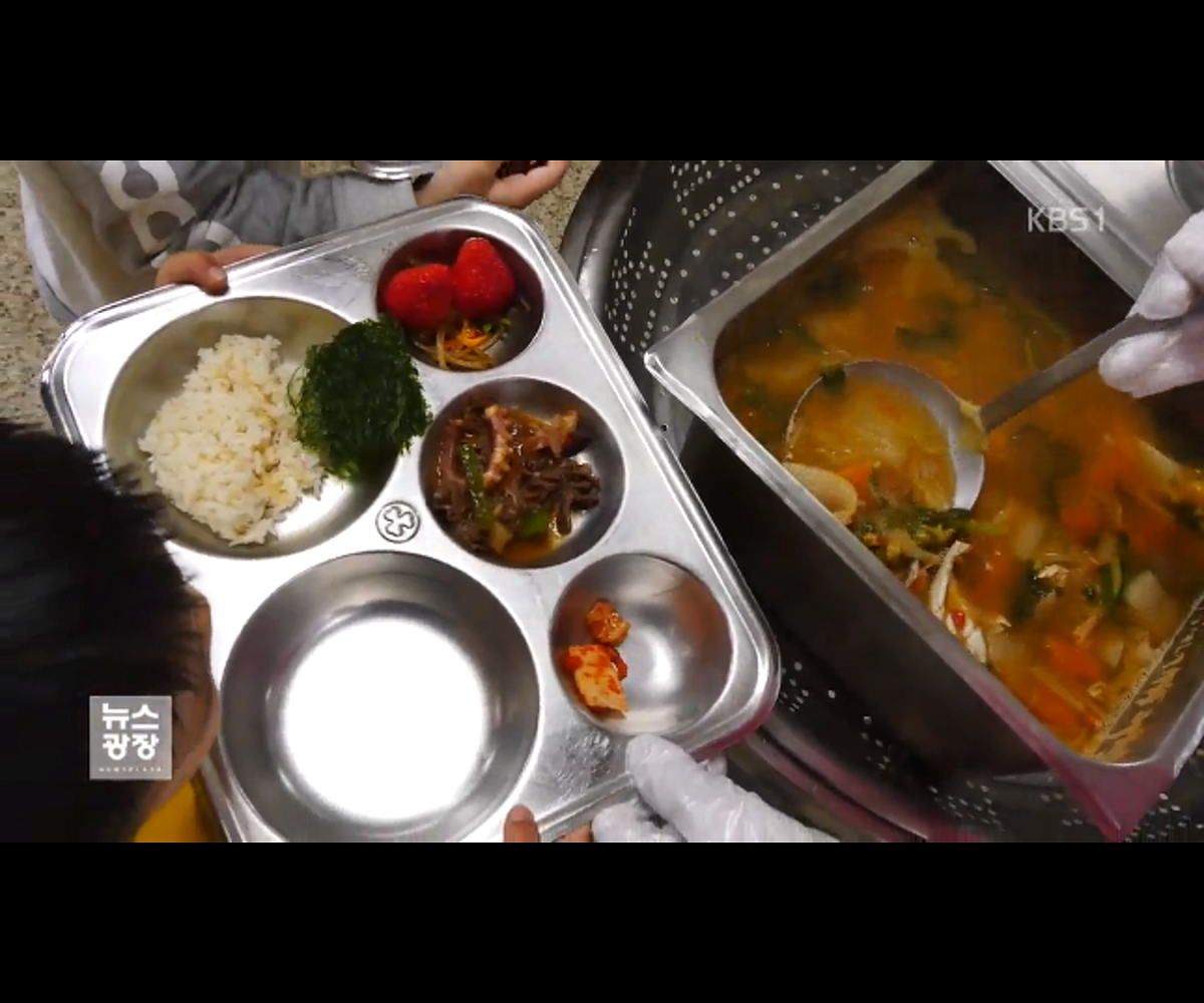 韓国文化、韓国給食、韓国学校給食、韓国グルメ