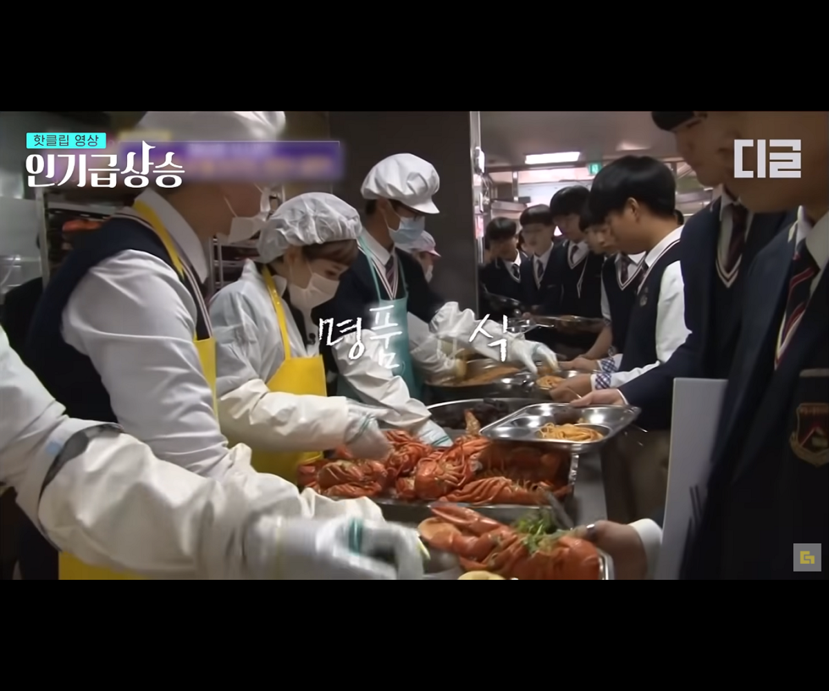 韓国文化、韓国給食、韓国学校給食、韓国グルメ