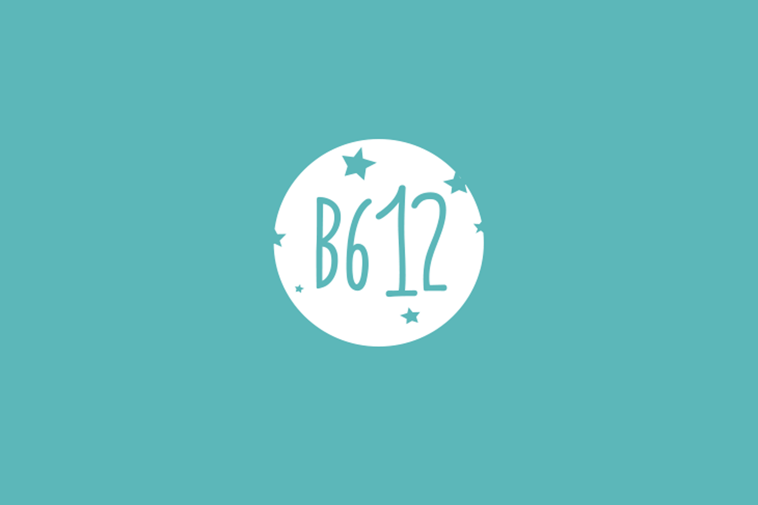 B612應用程式標誌及功能界面展示