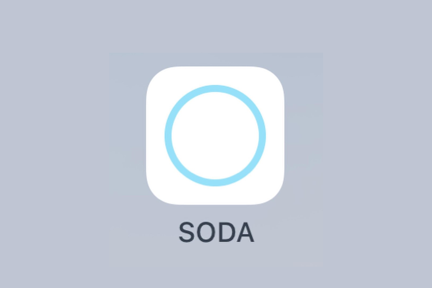 SODA應用程式標誌及功能介紹圖