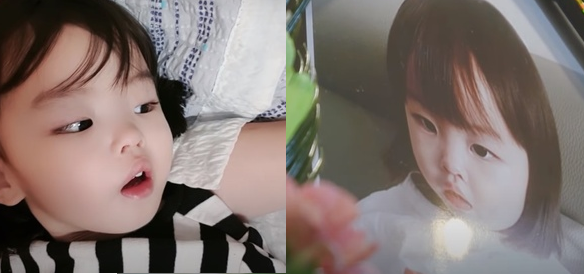 韩国庆尚北道龟尾市三岁女童离奇死亡案件中的受害女童照片