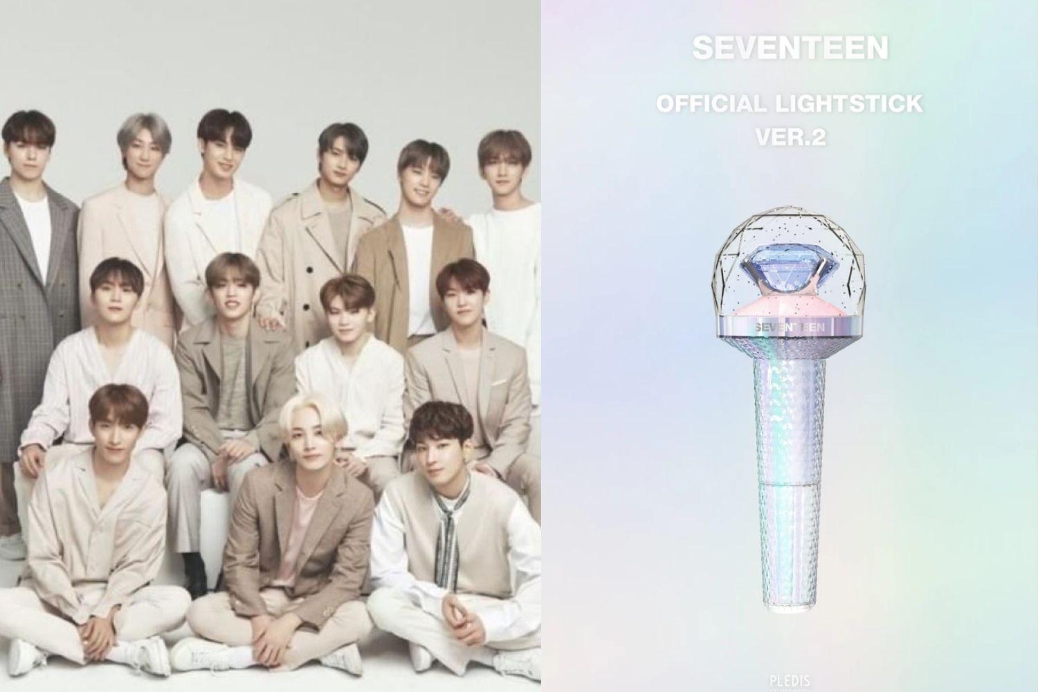 第三位: SEVENTEEN - 캐럿봉 (Caratbong)