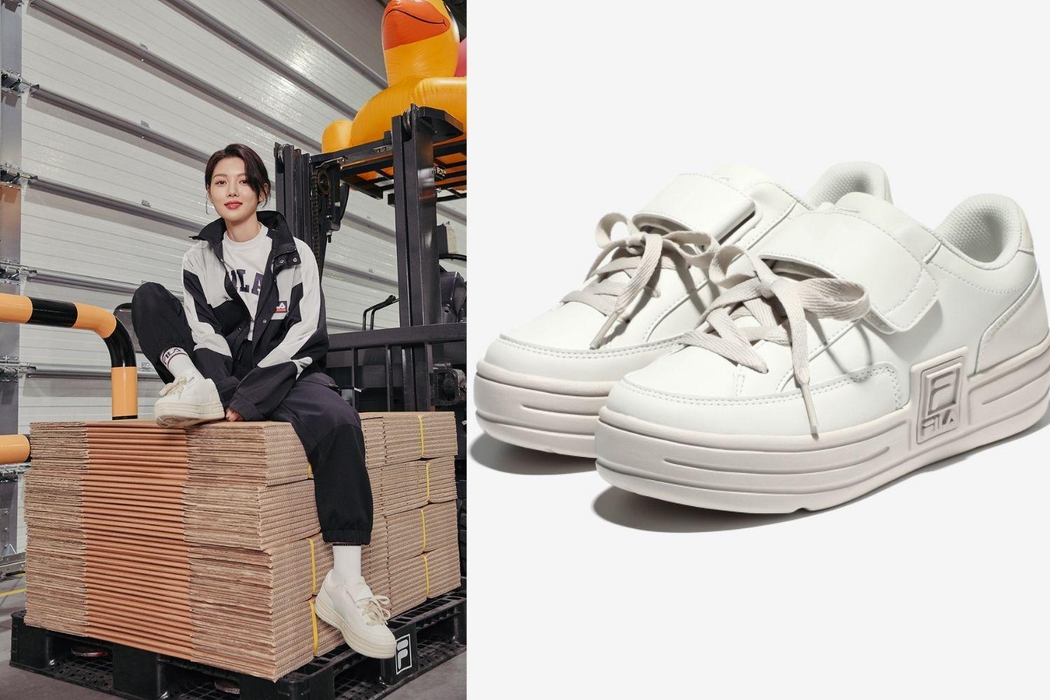 giày fila FUNKY TENNIS 1998 VC trắng