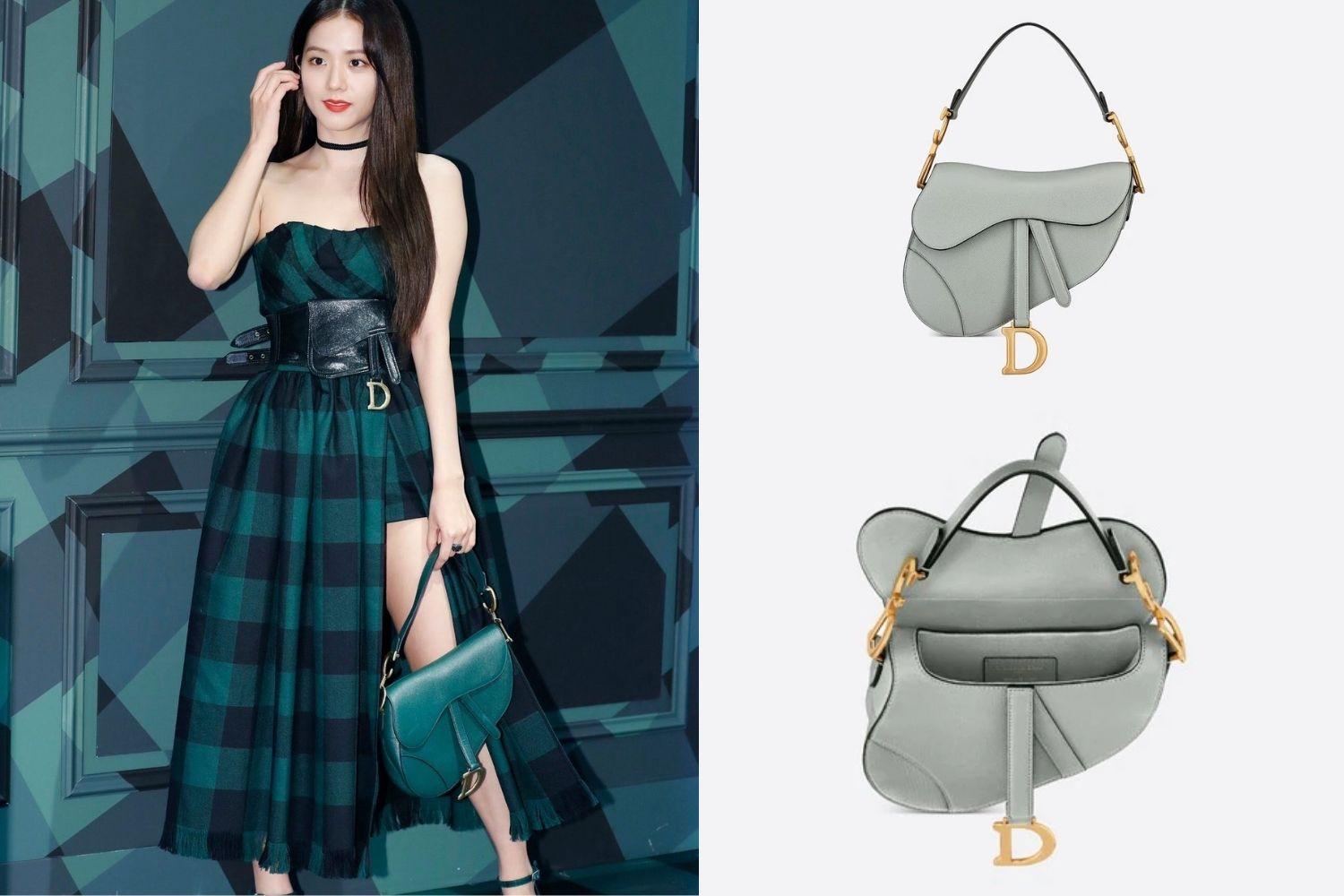 กระเป๋า Dior ใบโปรดของจีซู BLACKPINK Dior Saddle Bag