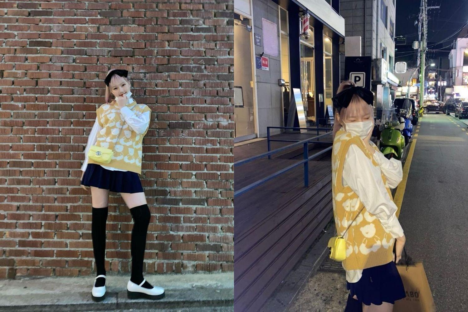 แฟชั่นฤดูใบไม้ผลิ - ฤดูร้อนฉบับไอดอลเกาหลี เยริน GFRIEND