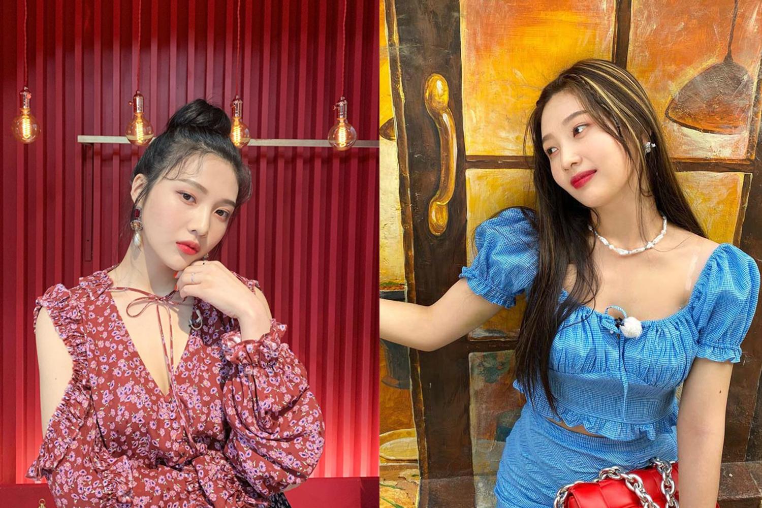 แฟชั่นฤดูใบไม้ผลิ - ฤดูร้อนฉบับไอดอลเกาหลี จอย Red Velvet