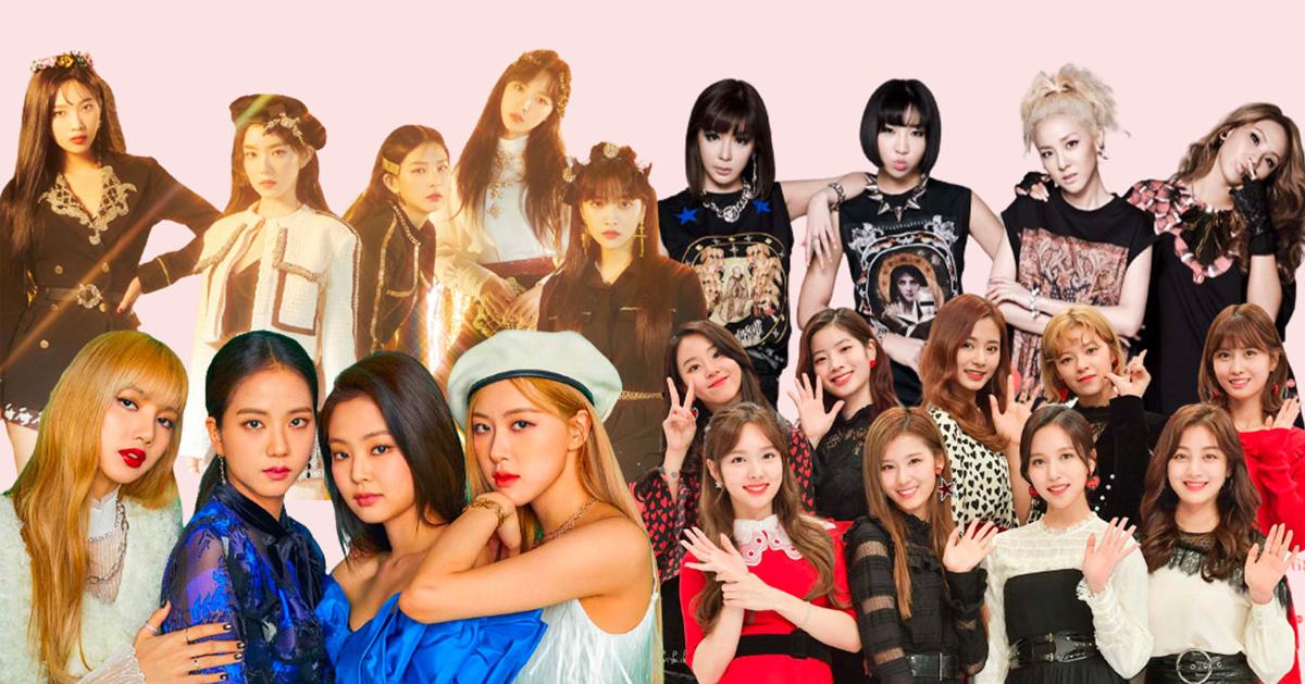 女團搜索量排名(2014-2020年)