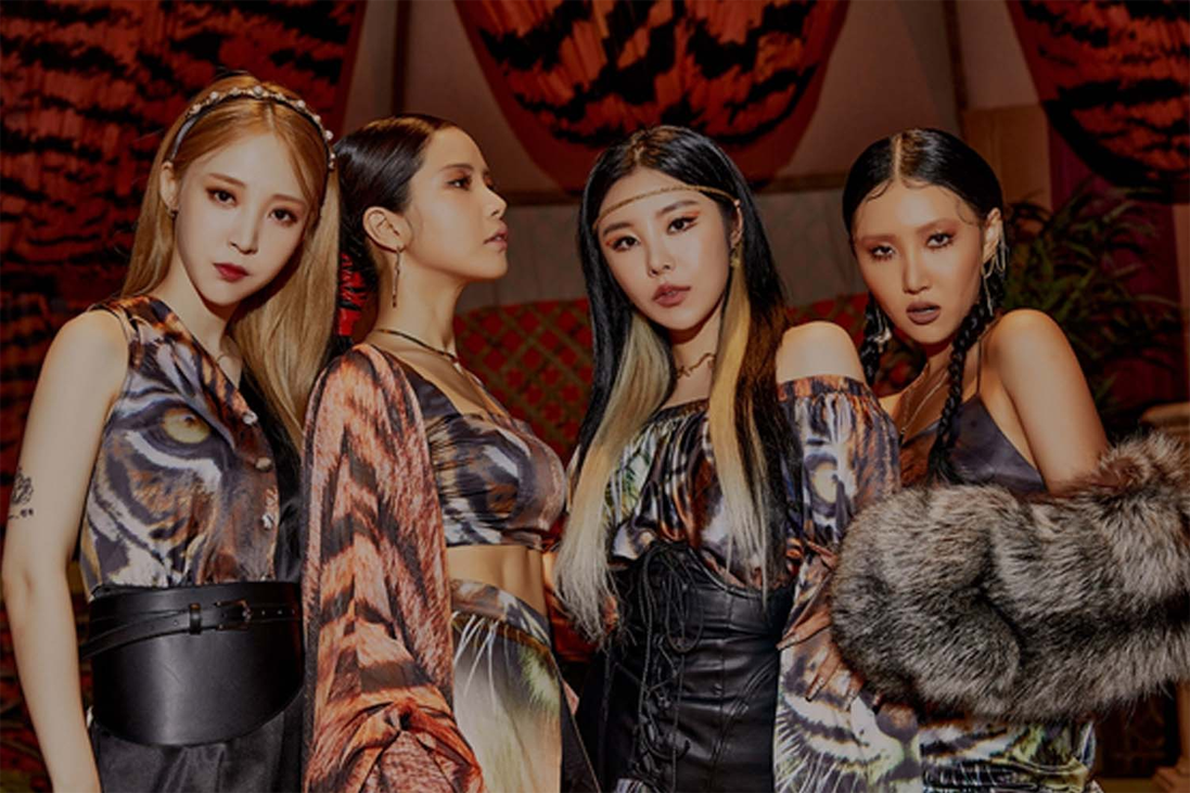 2014至2020年期间,MAMAMOO在韩国女团谷歌搜索量排行中排名第十。