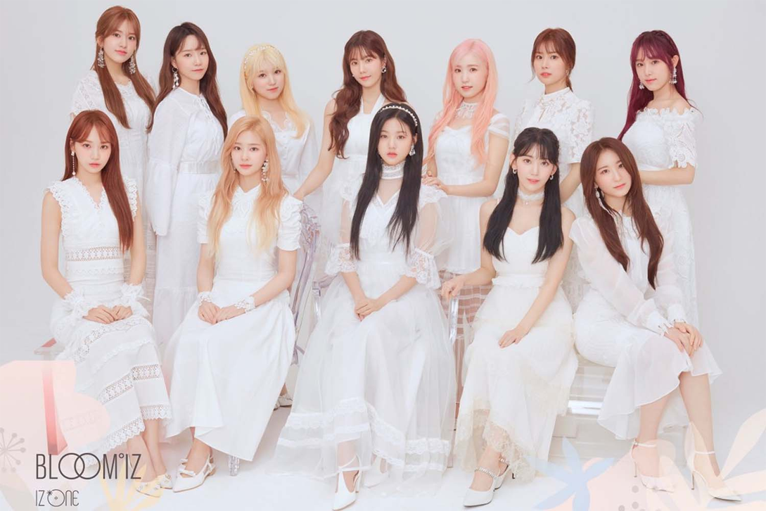 2014至2020年期间,IZ*ONE在韩国女团谷歌搜索量排行中排名第八。