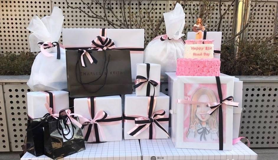 Birthday Support ของโรเซ่ BLACKPINK จากแฟนคลับ