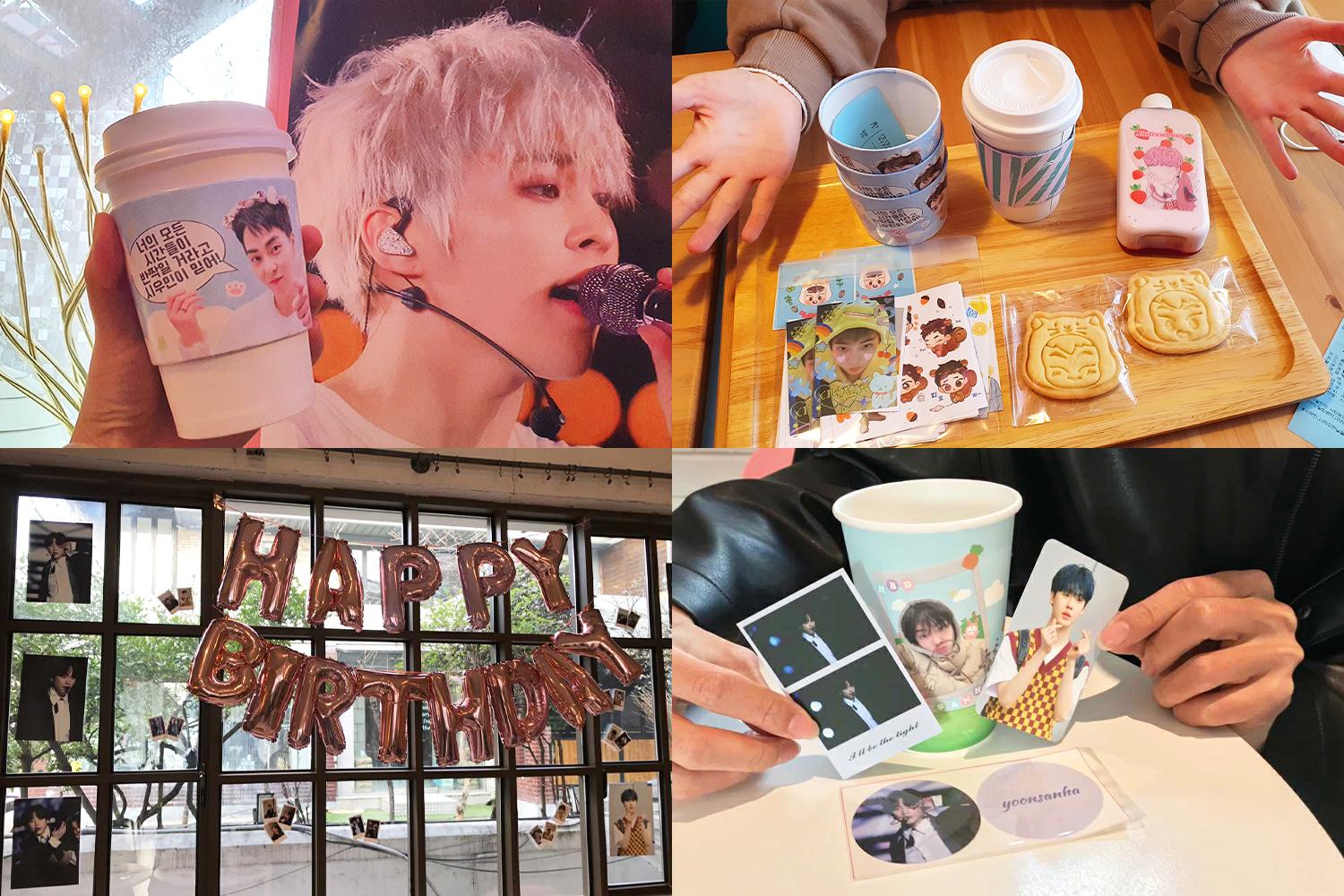Feiern Sie EXO Xiumins Geburtstag gemeinsam in diesem Geburtstagscafé