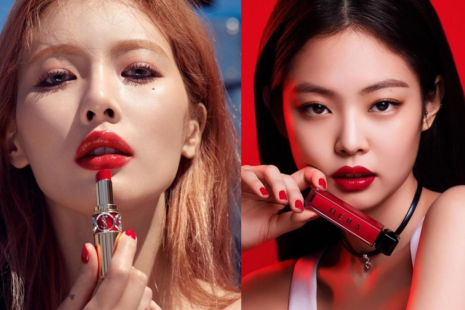 เมคอัพสไตล์เกาหลี ปากต้องแดงไว้ก่อน