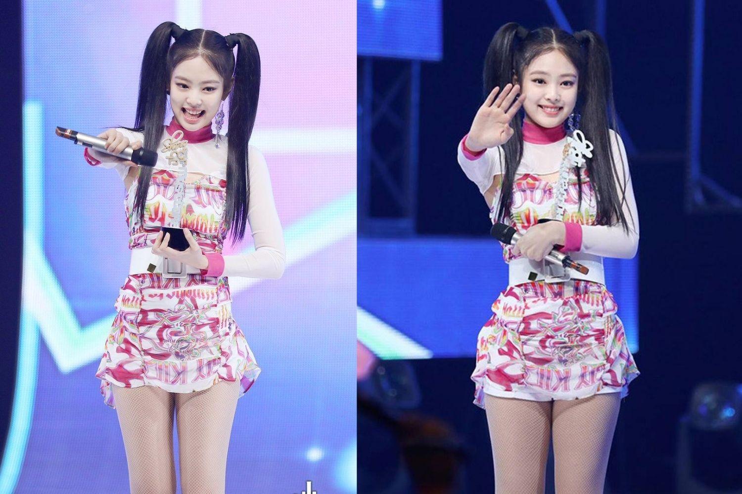 Blackpink Jennie buộc tóc 2 bên