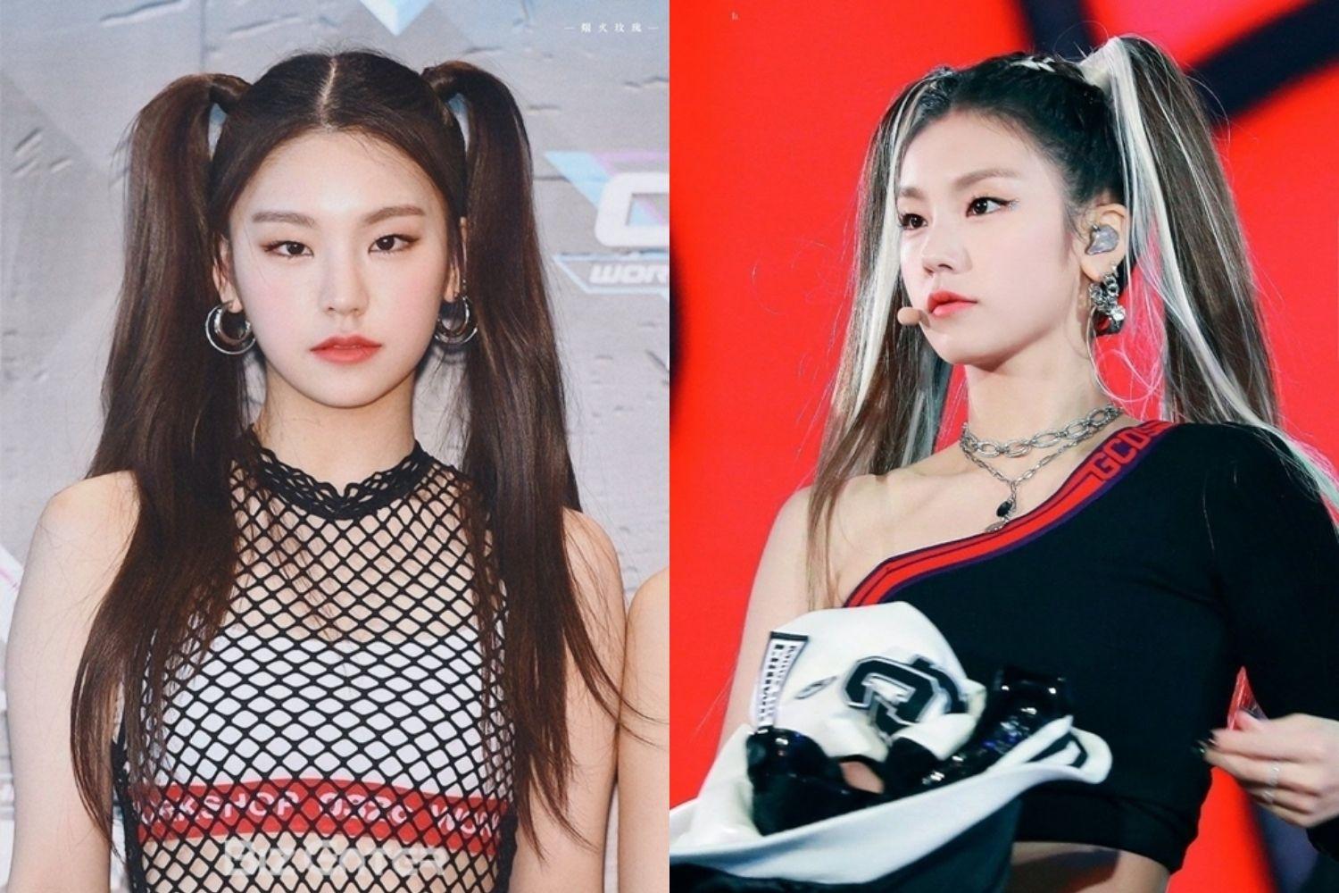  ITZY Yeji buộc tóc 2 bên