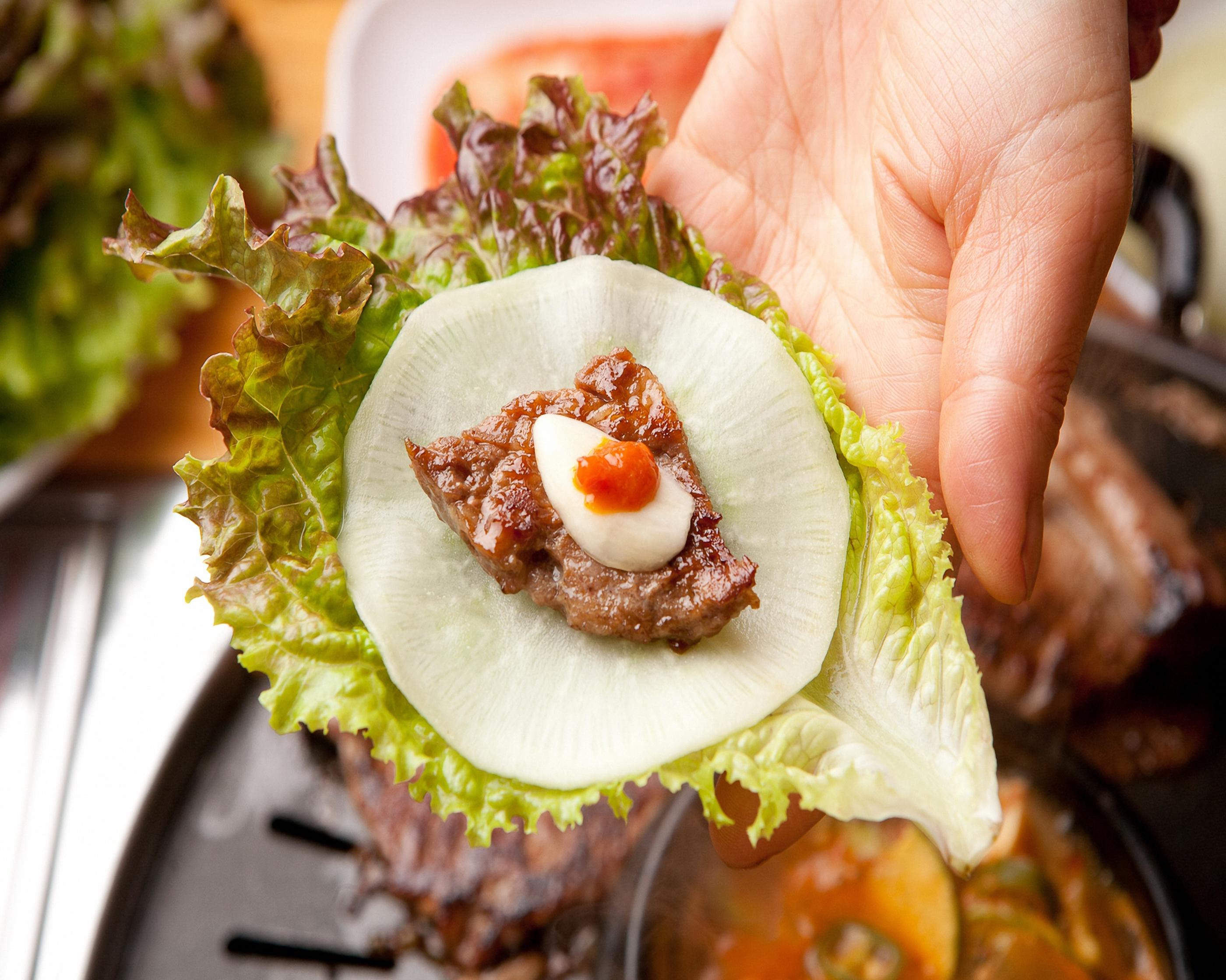 韓国文化、韓国、オリコギ、韓国アヒル肉、韓国鴨肉、韓国食堂、ハニーマスタード、サンム、サムギョプサル