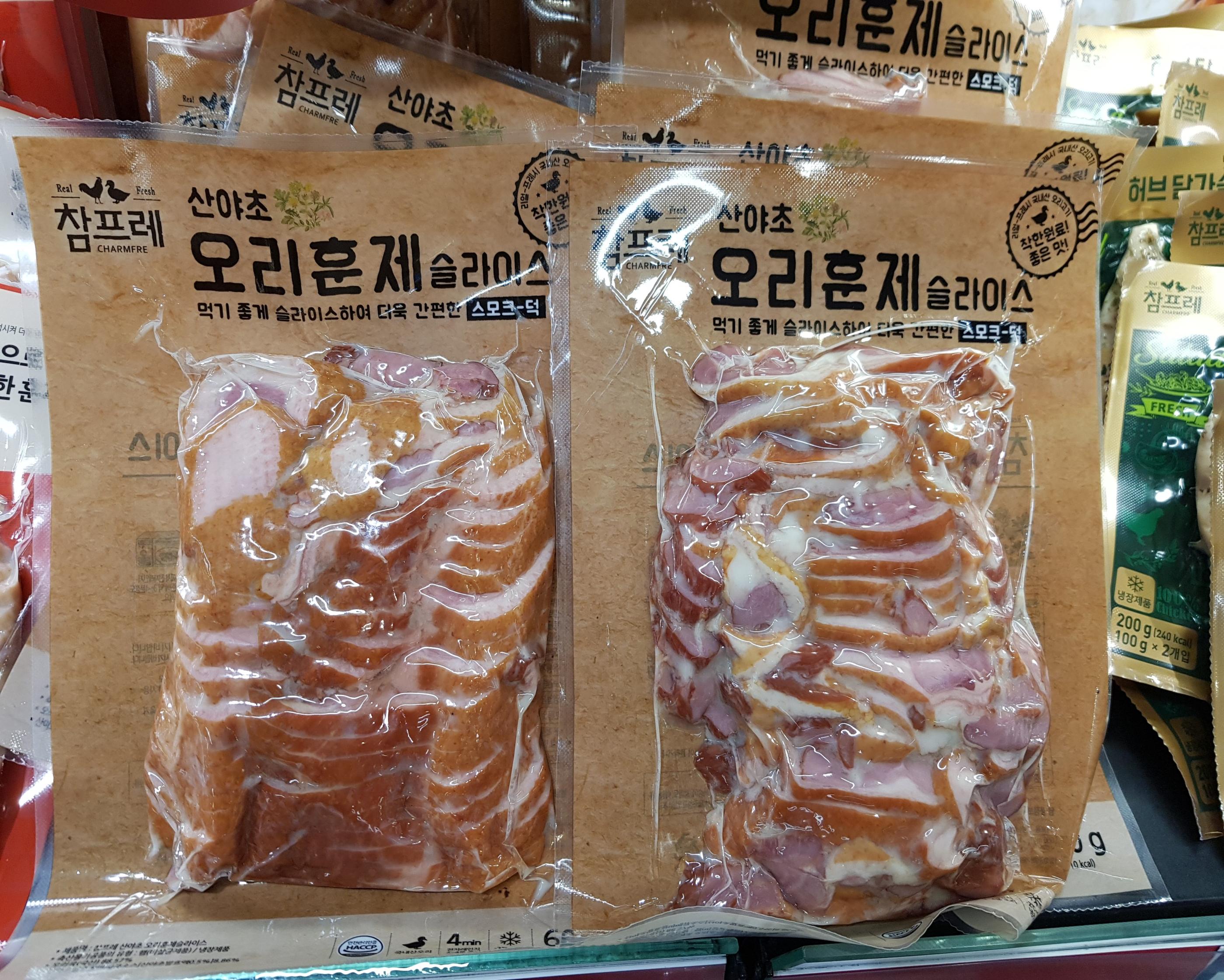 韓国文化、韓国、オリコギ、韓国アヒル肉、韓国鴨肉、韓国食堂、ハニーマスタード、サンム、サムギョプサル