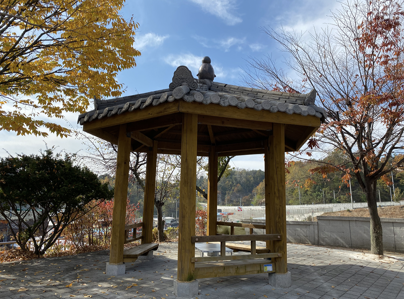 Quán trà yên tĩnh tọa lạc trong một hanok nhỏ ở Andong.