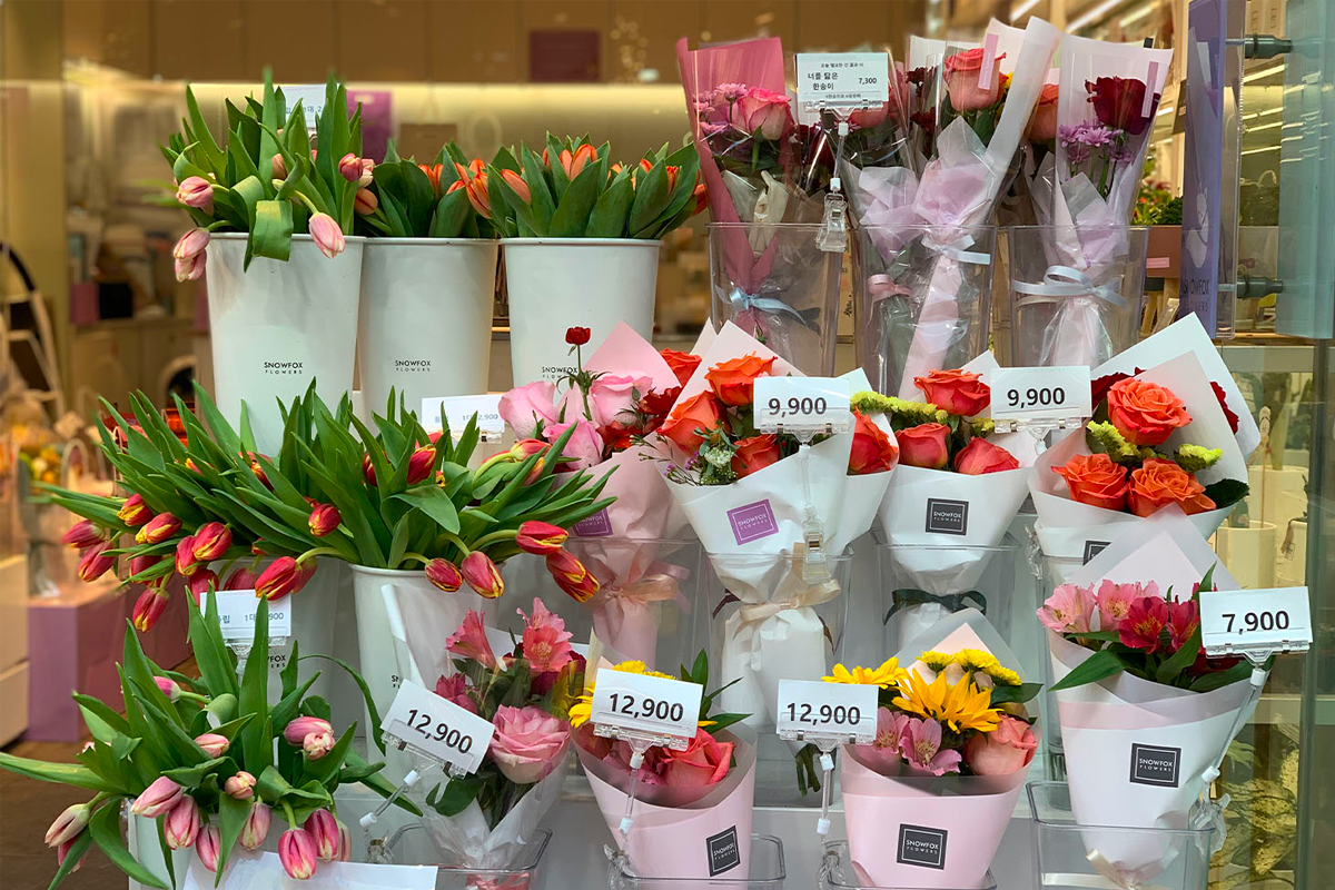 首爾 花店 花束