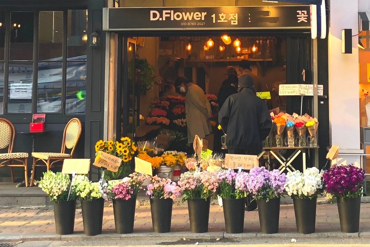 首爾 花店 花束