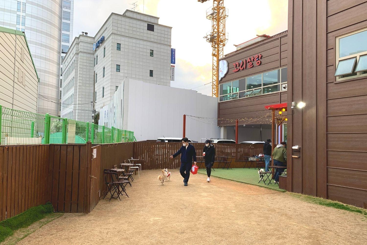 sân trước của Corisalrang