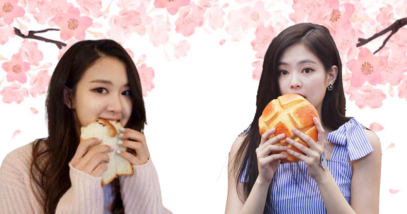 อาหารสีชมพูสำหรับฤดูกาลดอกพ็อดกด