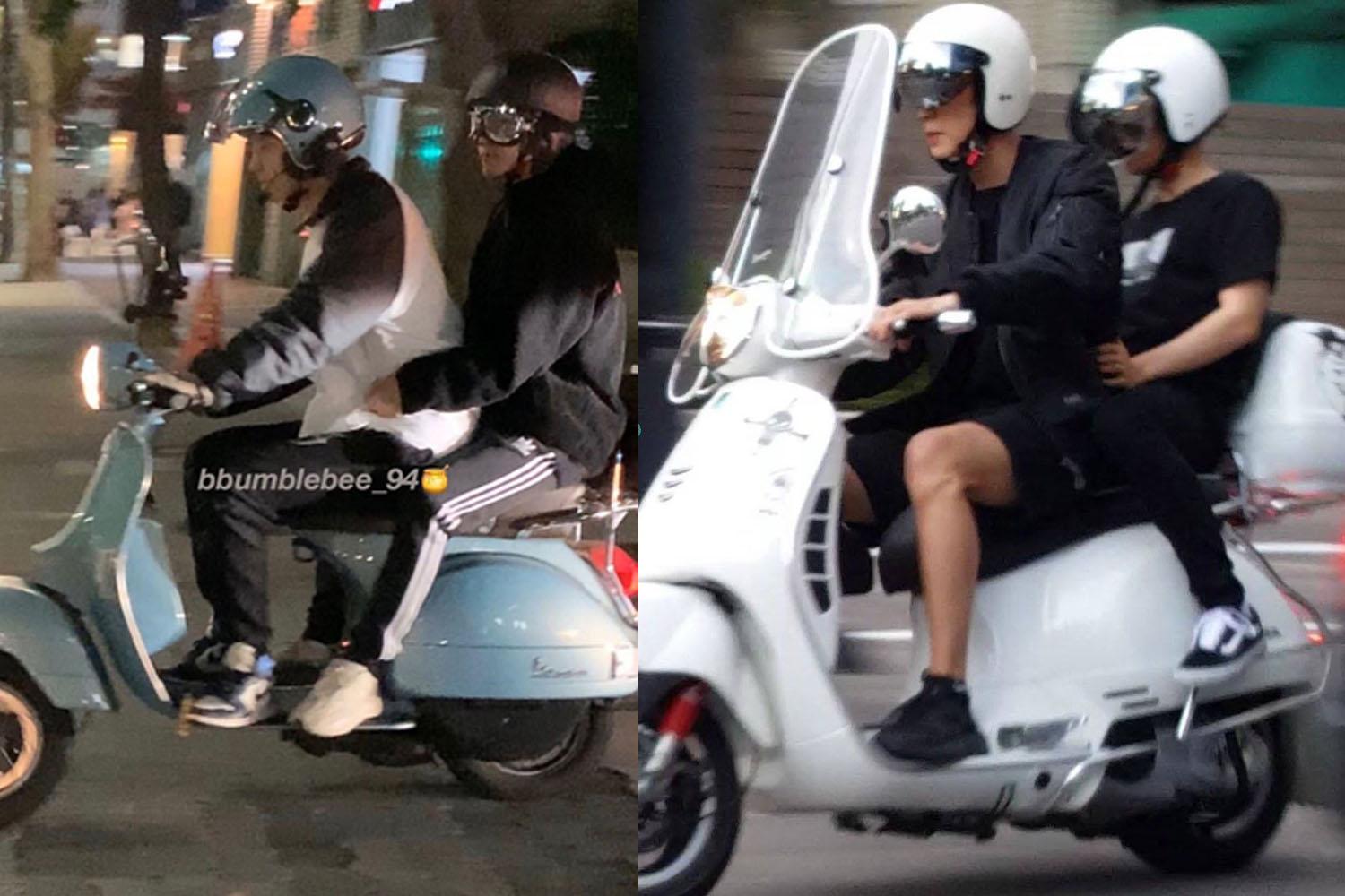 การใช้มอเตอร์ไซค์ในชีวิตประจำวันของคนเกาหลี