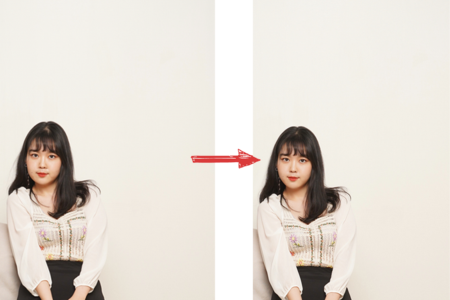 기본 옵션으로 제공되는 4x6 사진 및 9 칸으로 나눈 사진 프린트, 원하면 원본 전체 인쇄도 가능.