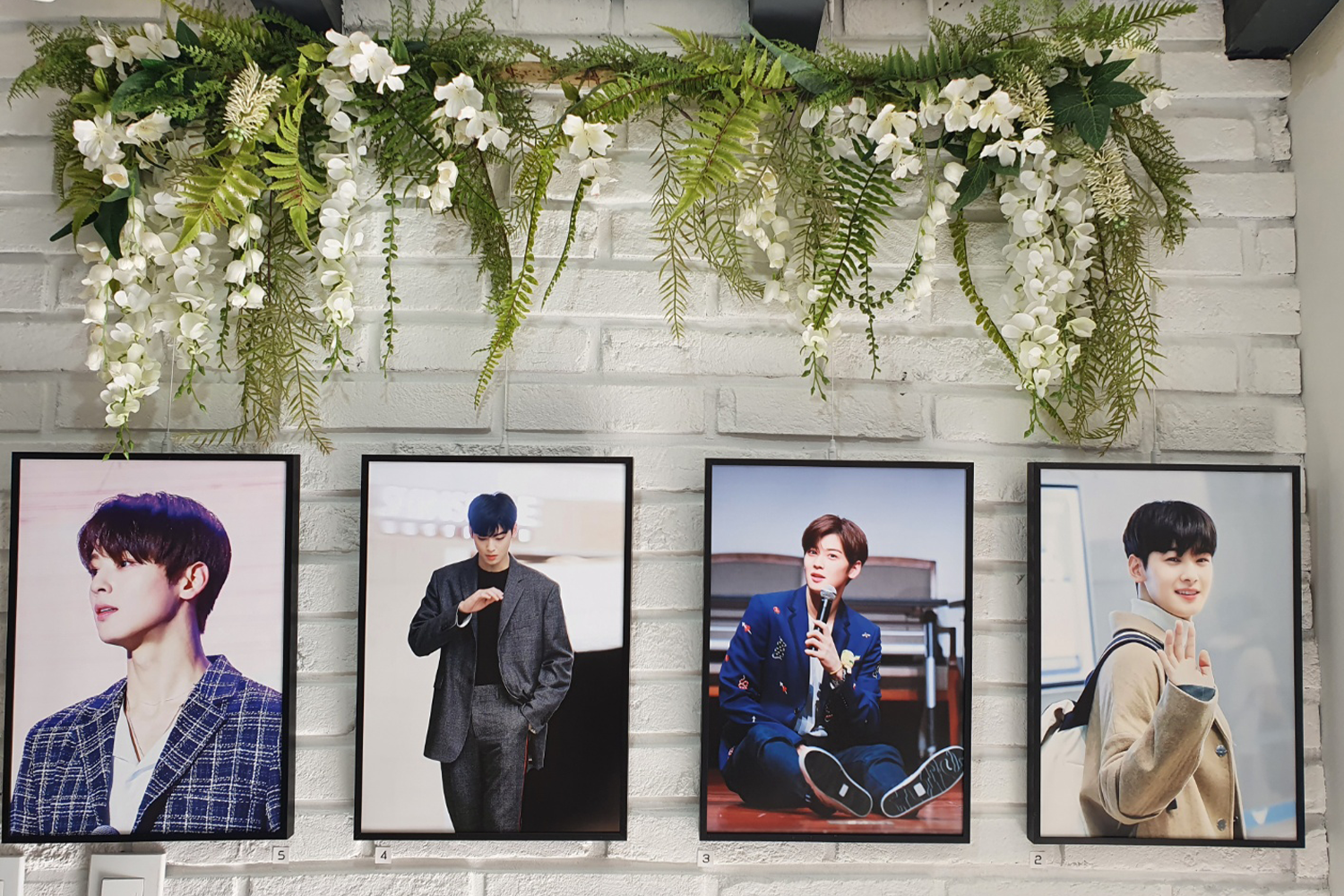 cha eun-woo pictures framed