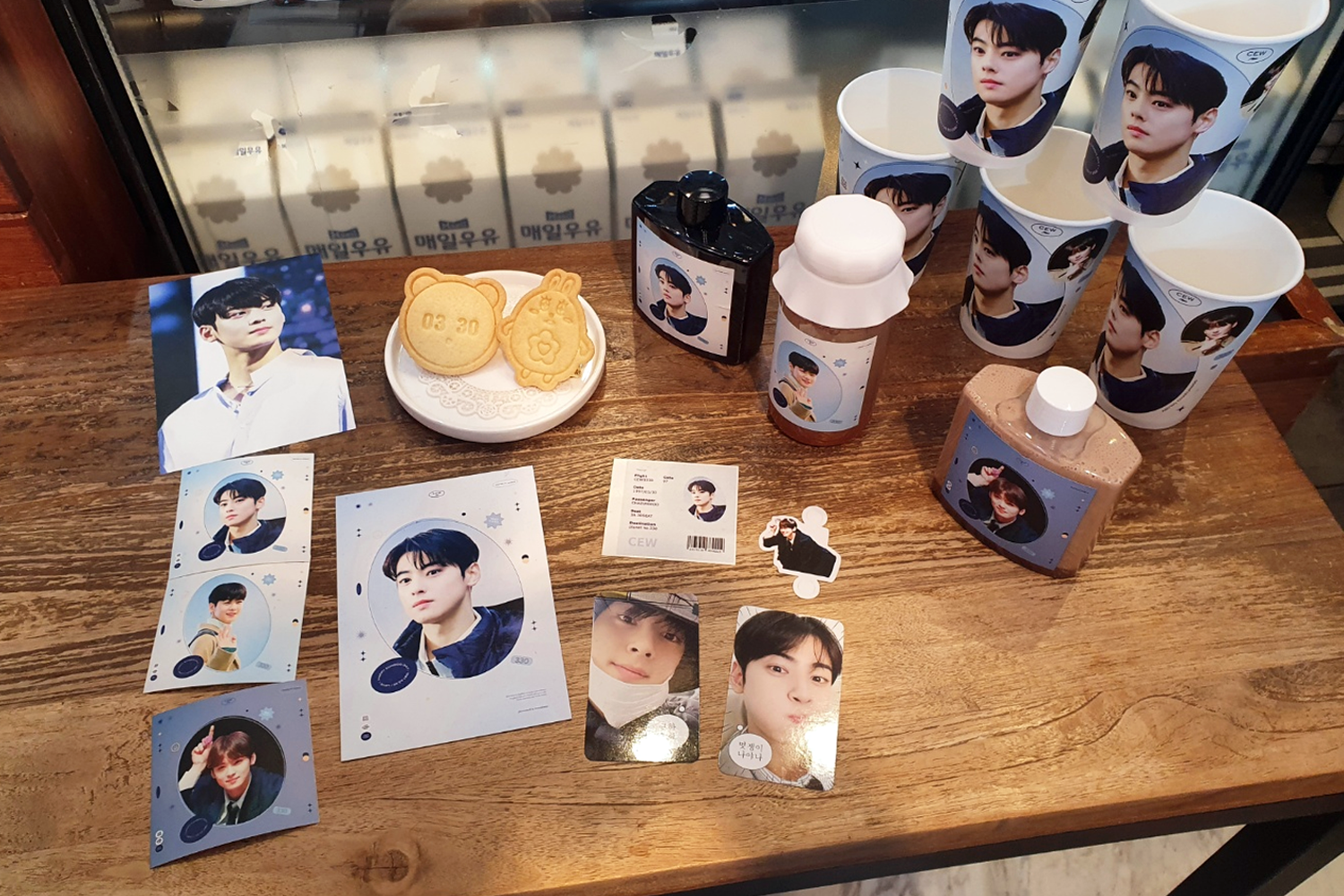 cha eun-woo fan goods