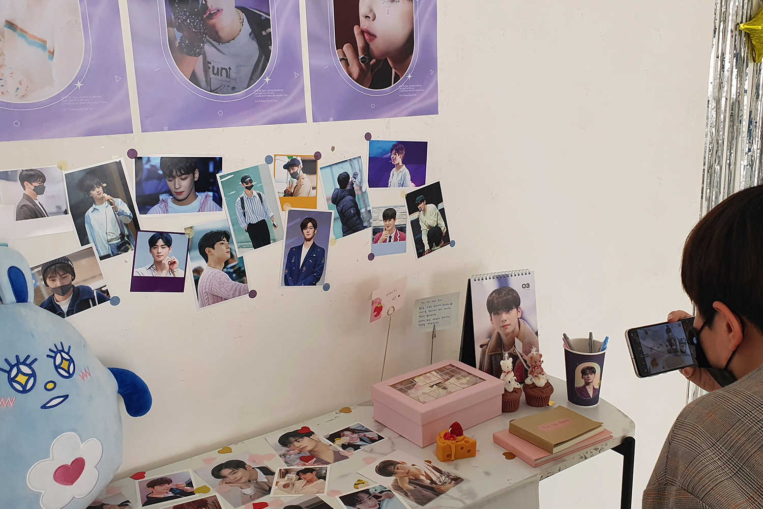 誕生日カフェ、韓国カフェ、KPOPカフェ、人気のカフェ、韓国文化、誕生日、芸能人、美味しいお店、人気のお店、ASTRO、チャ・ウヌ、ファン、グッズ、ラビンハーフラワーカフェ