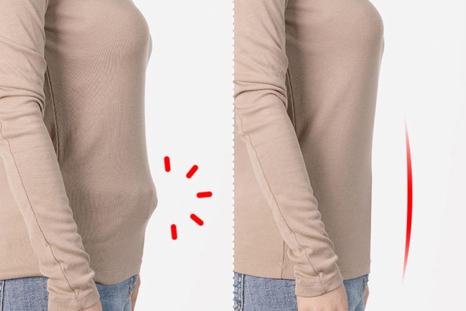 การใช้เข็มขัดแบบยืดหดได้