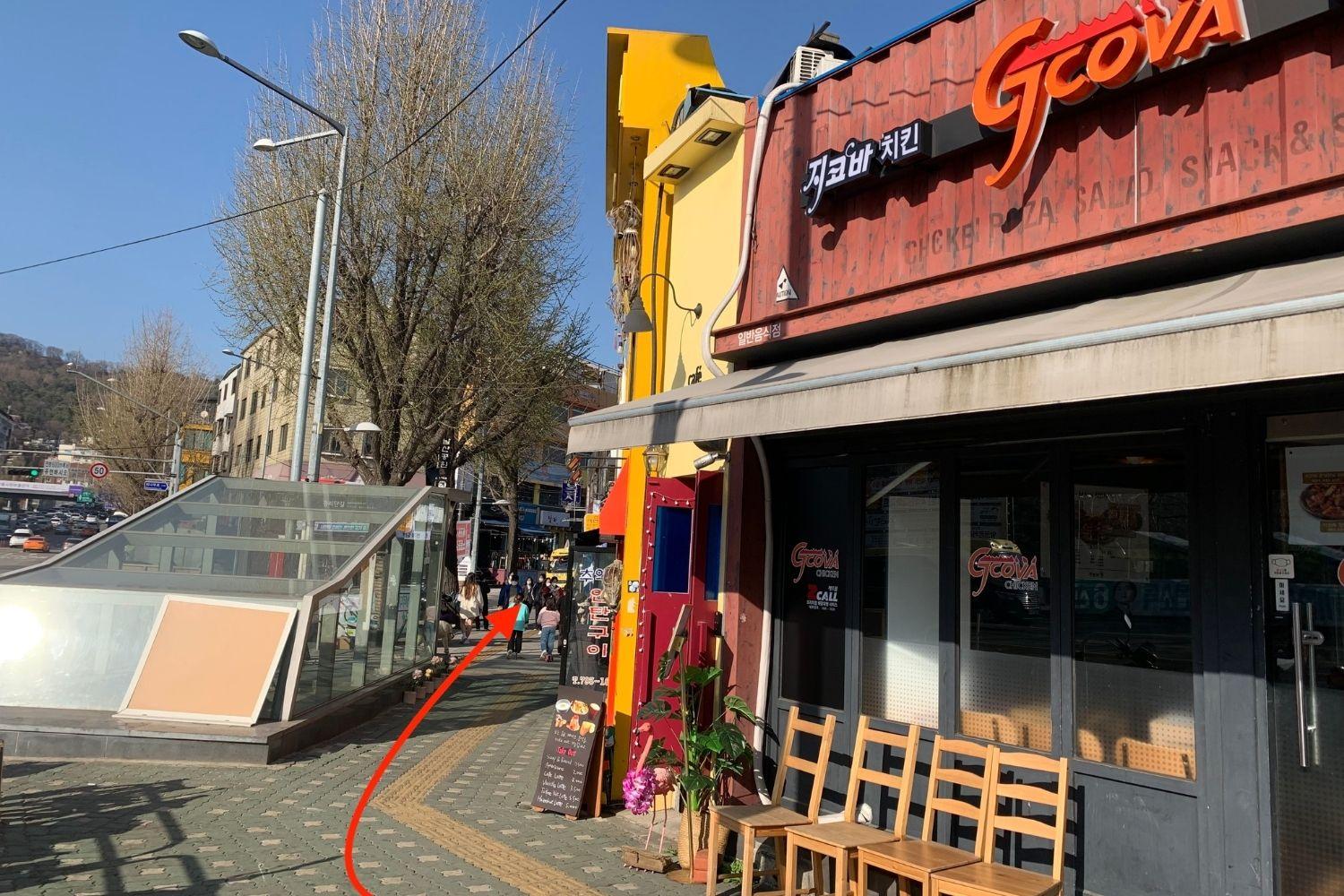 花屋さん、梨泰院、イテウォン駅、ノクサピョン駅、フラワー、韓国お花屋さん、プレゼント、韓国旅行、卒業式、インテリア