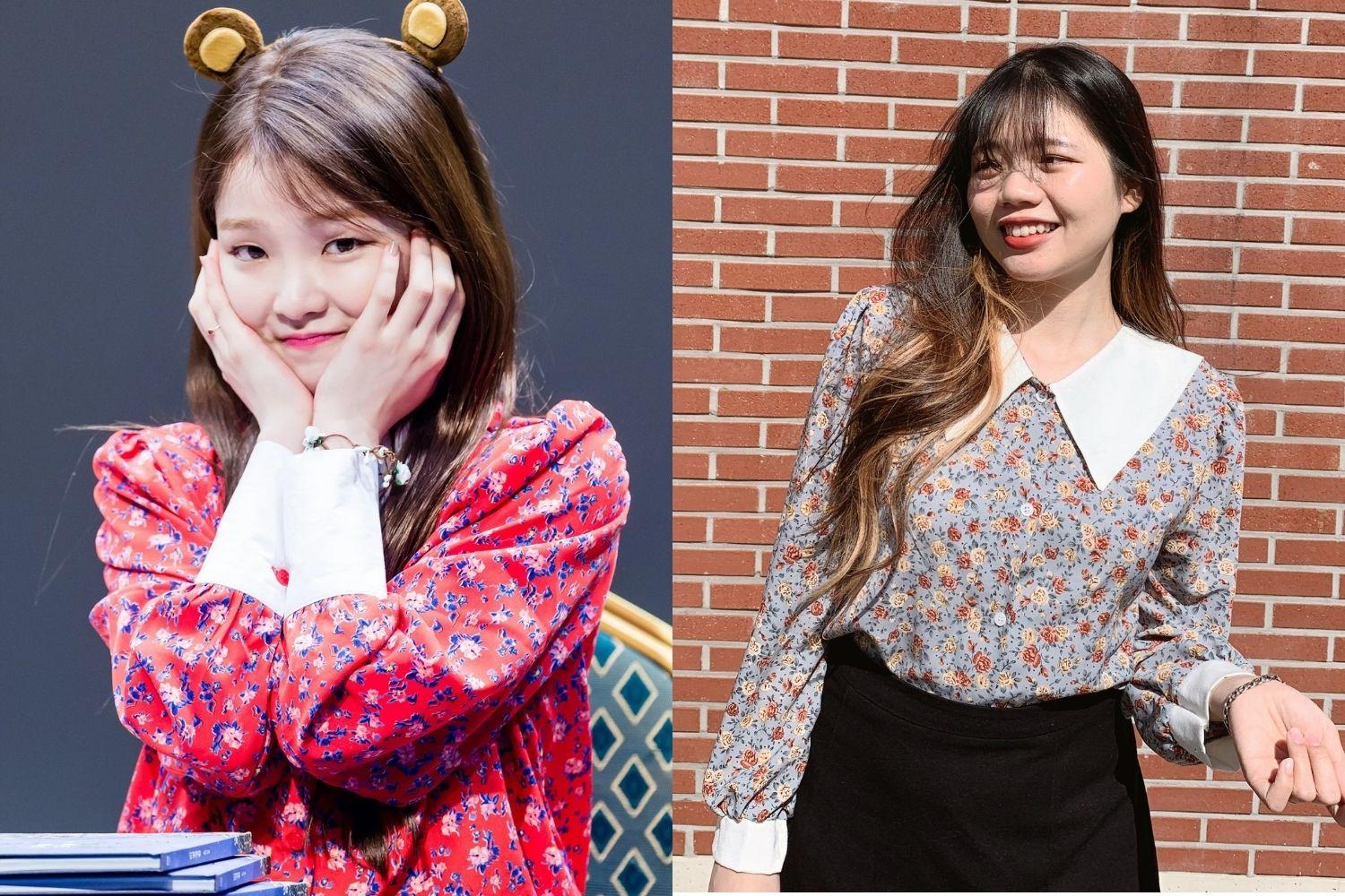recreate oh my girl shirt outfit