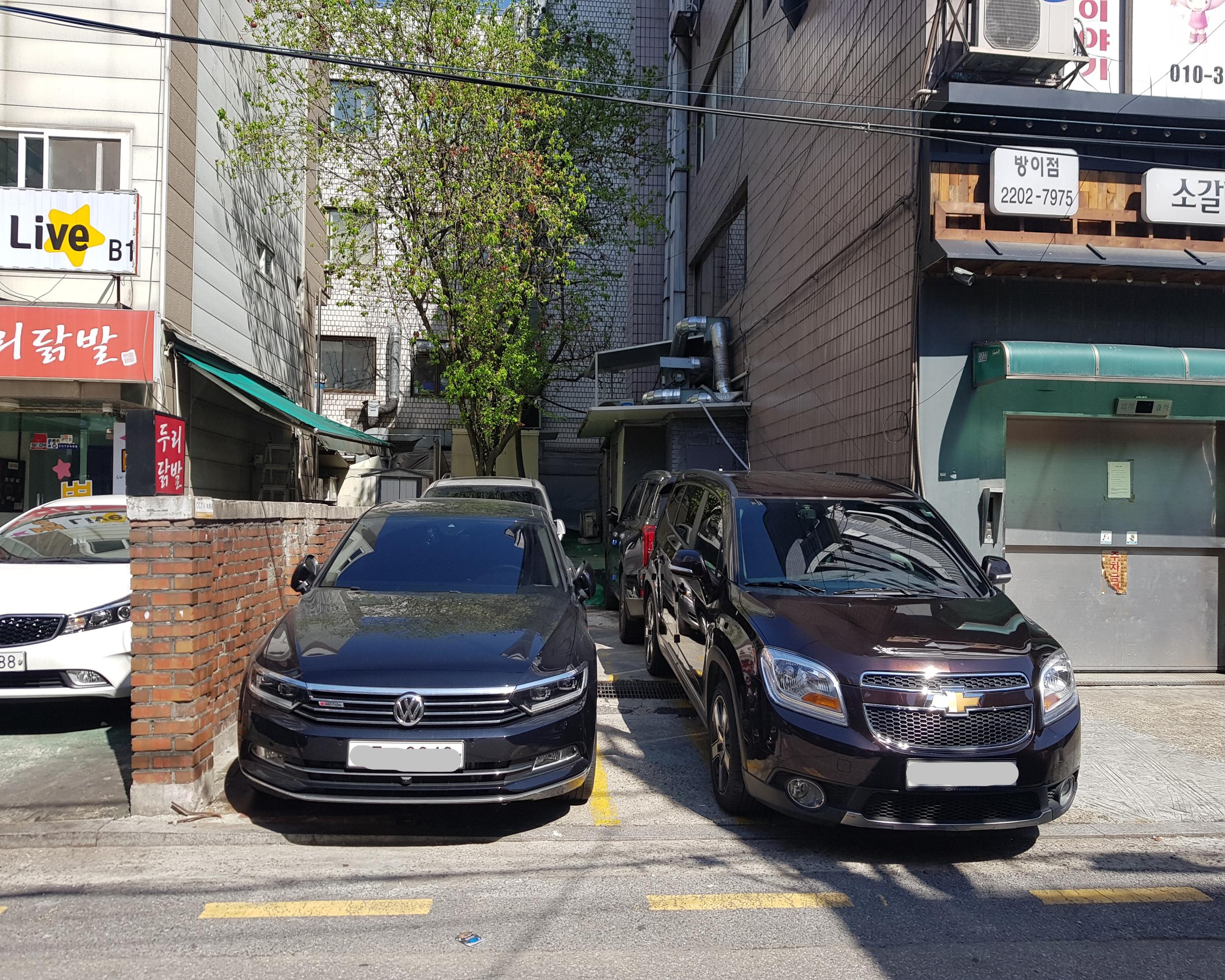 韓国文化、韓国の自動車、韓国駐車事情、韓国アパート、韓国の食堂、韓国縦列駐車、韓国人の運転、韓国人、バリバリ文化