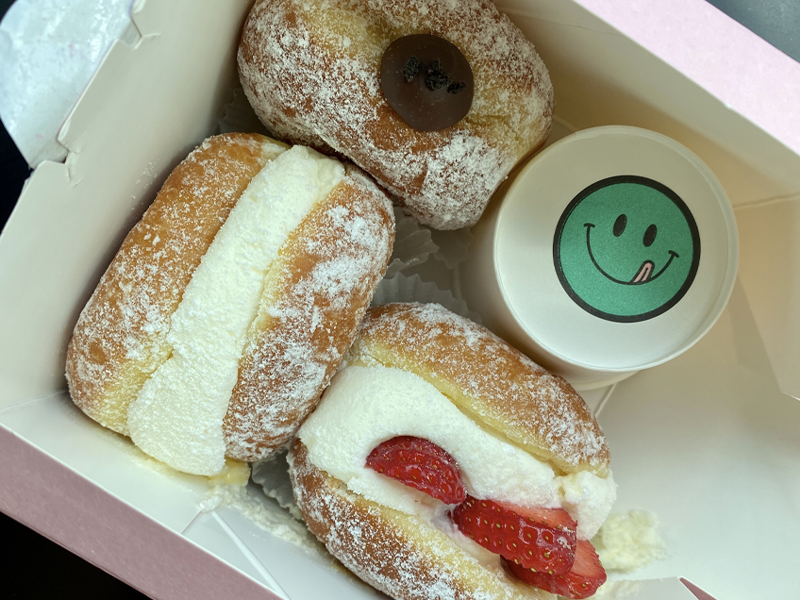 donuts in a box from knotted seoul