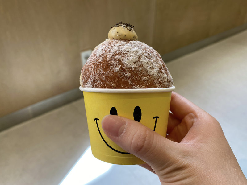 earl grey donut from cafe knotted