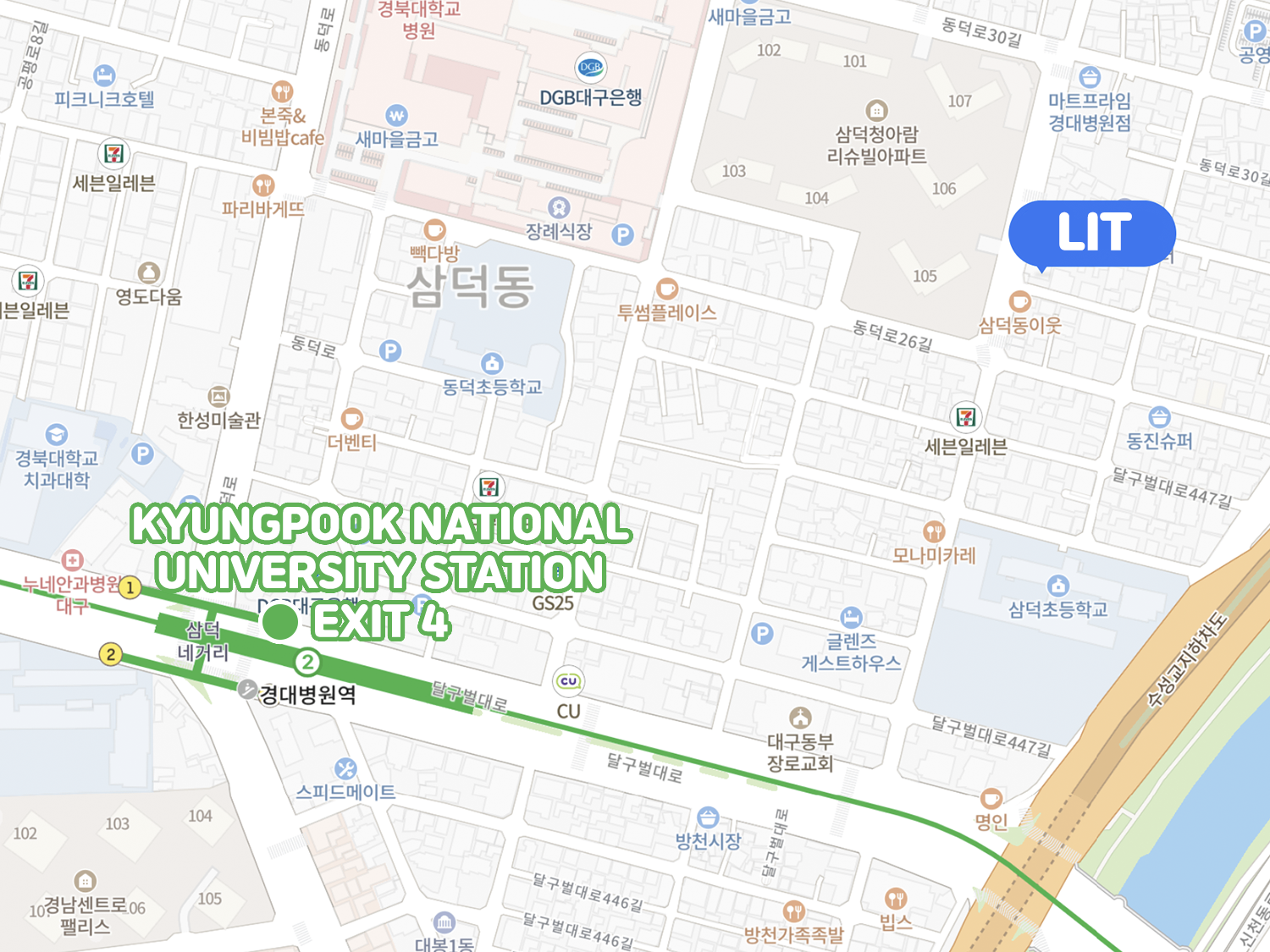 桜、韓国桜、韓国桜の名所、韓国桜スポット、大邱、テグ、大邱桜、テグ桜