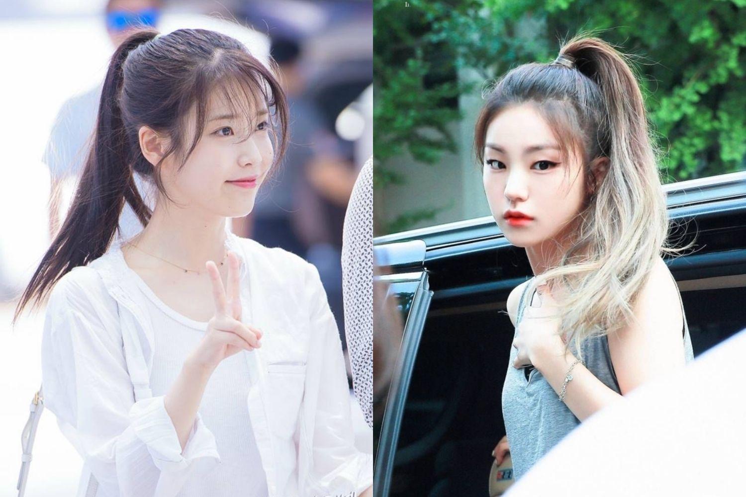 Tóc buộc đuôi ngựa iu, itzy