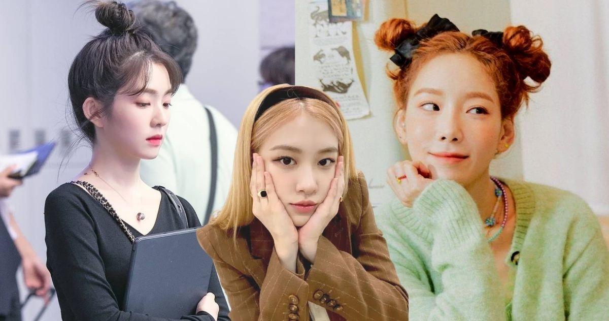 4 kiểu tóc cứu nguy cho ngày tóc bết, lười gội đầu đến sao Hàn cũng cần