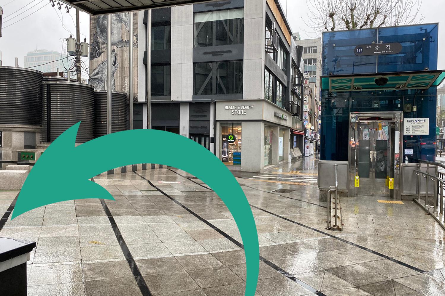 การเดินทาง คาเฟ่ดอกไม้ Cachi_flowercafe สถานี Jonggak