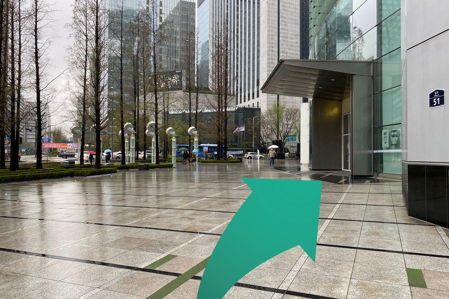 การเดินทาง คาเฟ่ดอกไม้ Cachi_flowercafe เข้า JONGNO TOWER 