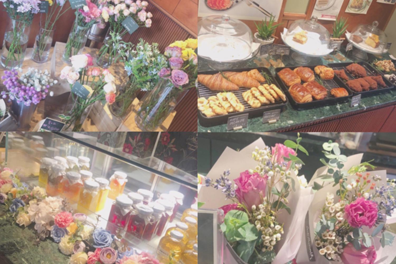 รีวิวคาเฟ่ดอกไม้ cachi_flowercafe 