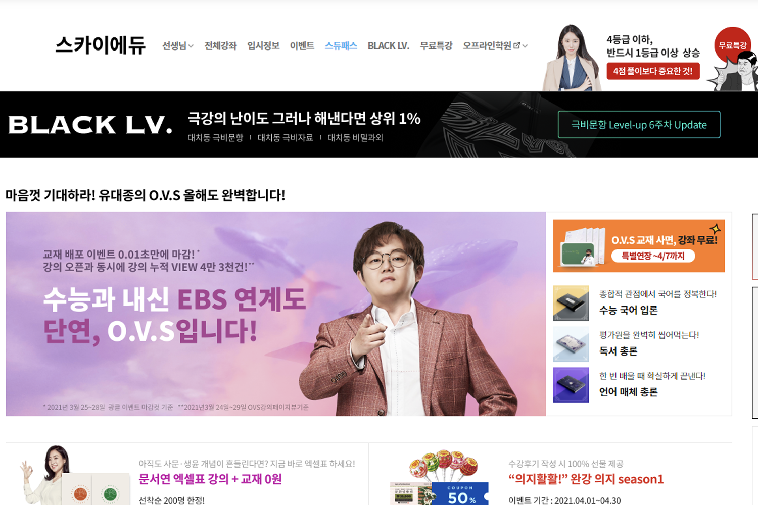 Skyedu screenshot of website