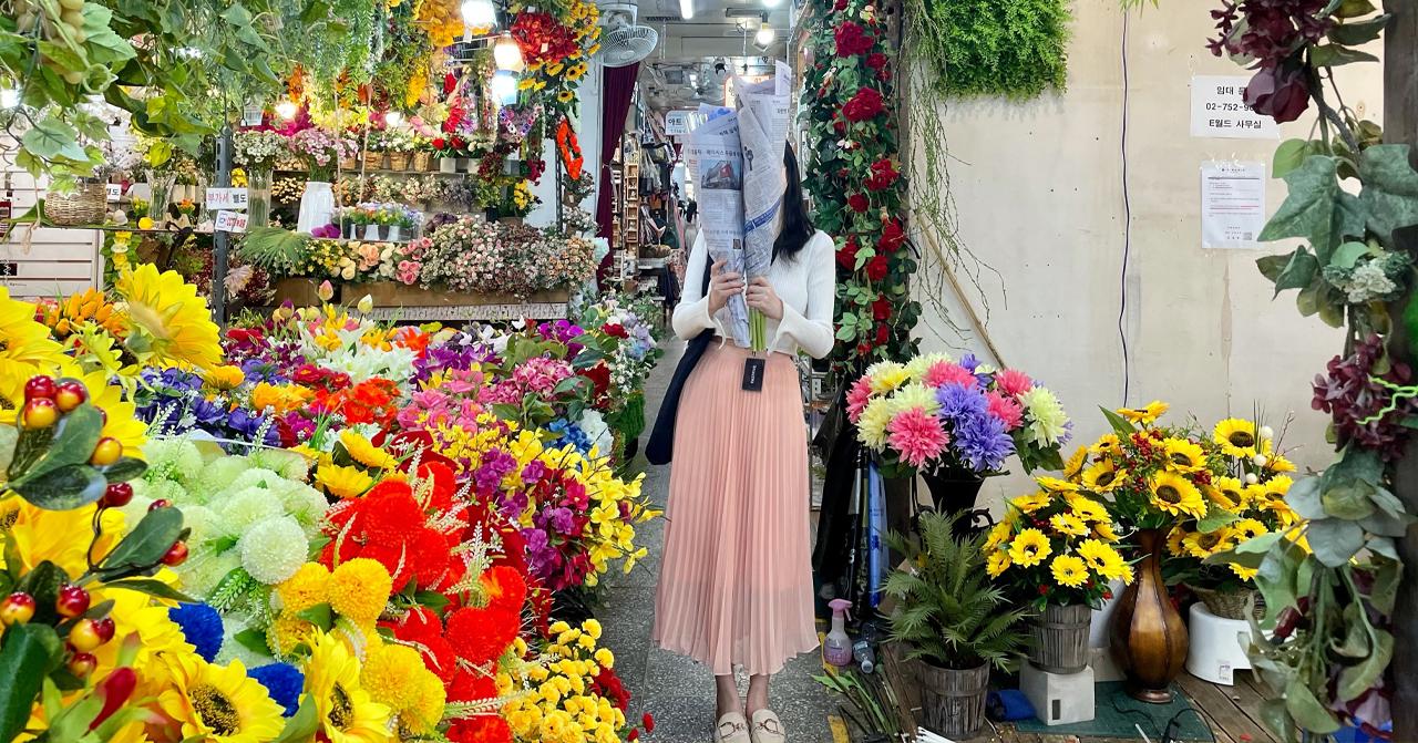 首爾花卉市場介紹
