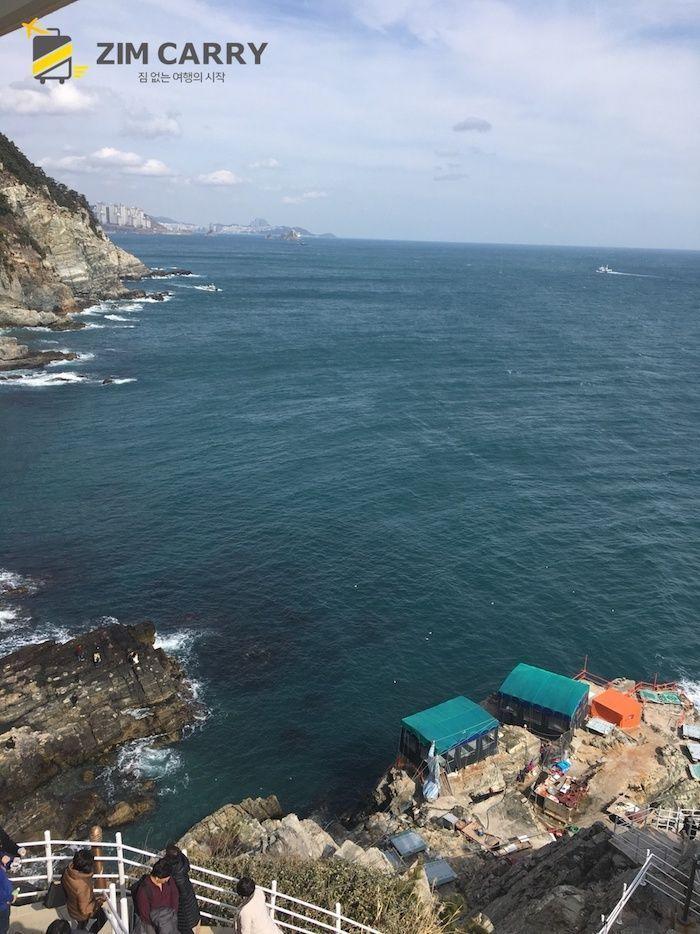 二妓臺和海雲臺的遼闊景色，仿若畫中的風景。