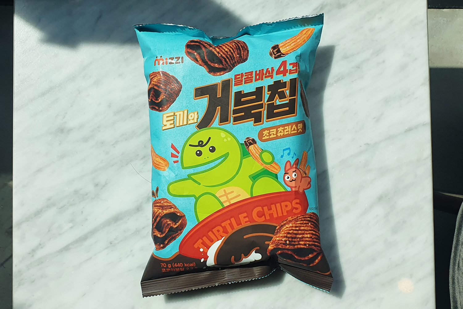 GS rabbit and turtle chocolate churros snacks